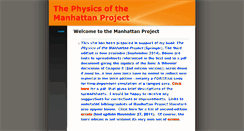 Desktop Screenshot of manhattanphysics.com